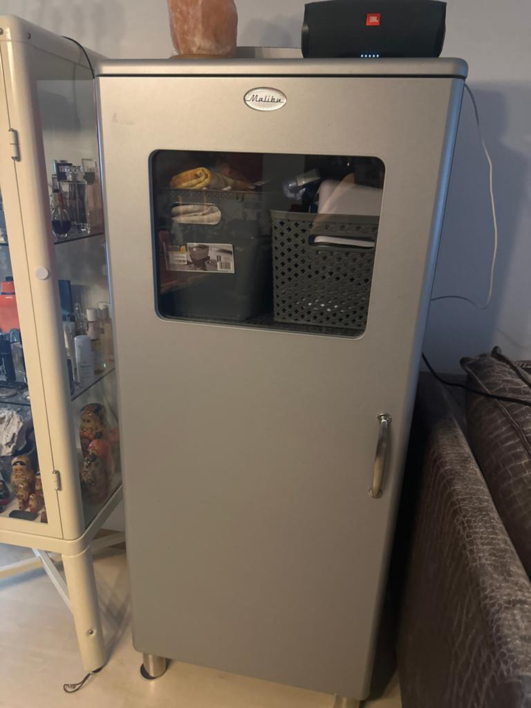 Jaren '50 stijl kast - Maliku design, Huis en Inrichting, Kasten | Overige, Ophalen of Verzenden, Gebruikt