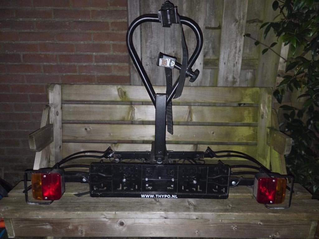 Thypo fietsendrager, Ophalen, Gebruikt