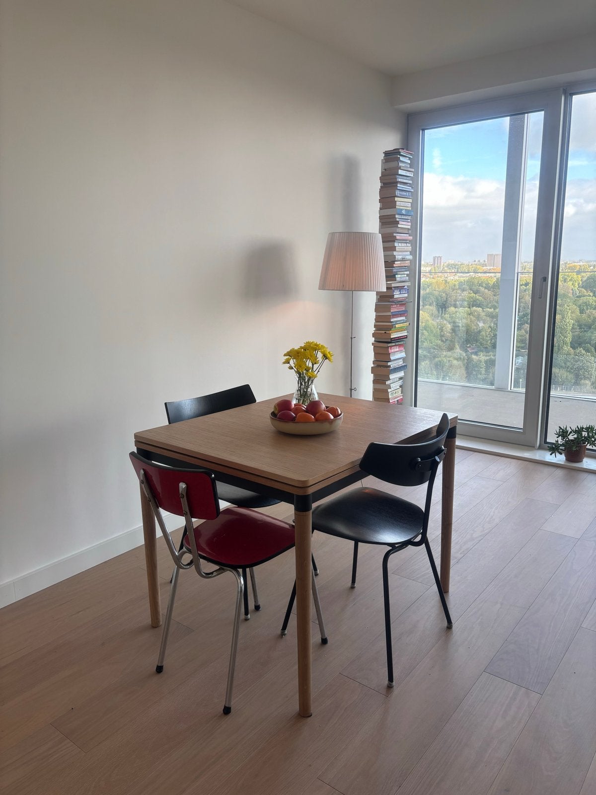 Bolia Tafel DoubleUp, uitklapbaar, Ophalen of Verzenden, Gebruikt, Rechthoekig, 50 tot 100 cm