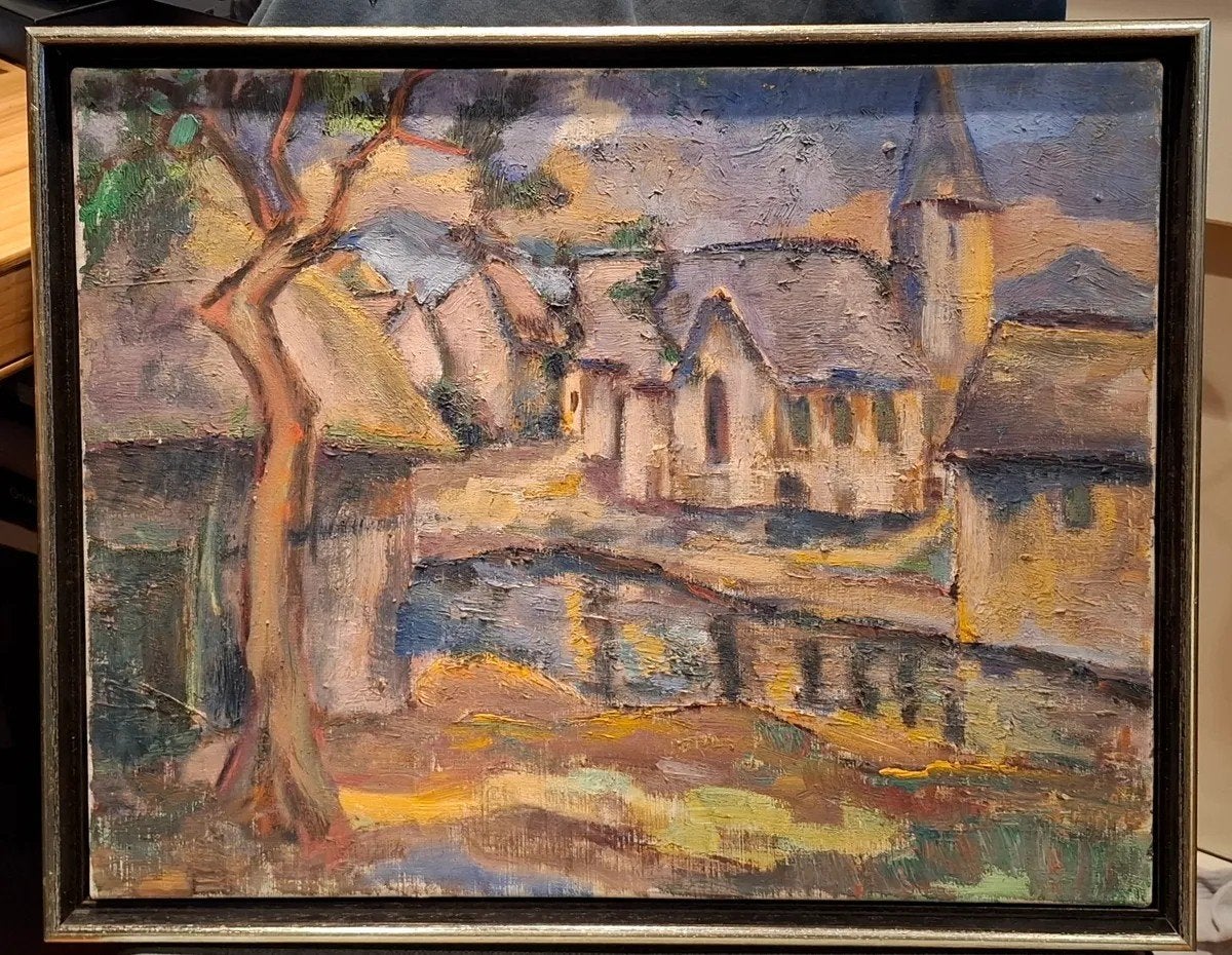 Schilderij door Jan Harmannus Lambeck (1904 -1984 ), Ophalen of Verzenden