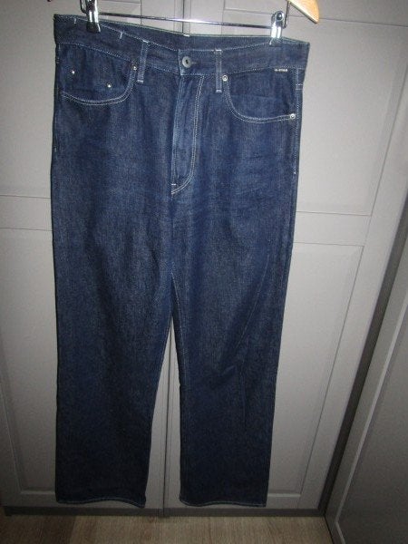 G668 G-Star mt W31 L34 jeans rechte pijp wijd wide high rise, Kleding | Heren, Spijkerbroeken en Jeans, W32 (confectie 46) of kleiner