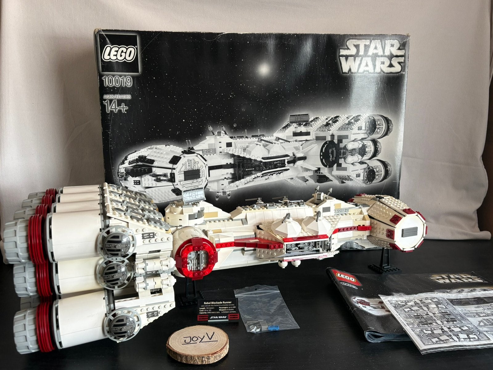 Lego Star Wars 10019 Rebel Blockade Runner UCS, Star Wars, Ophalen of Verzenden, Zo goed als nieuw, Lego