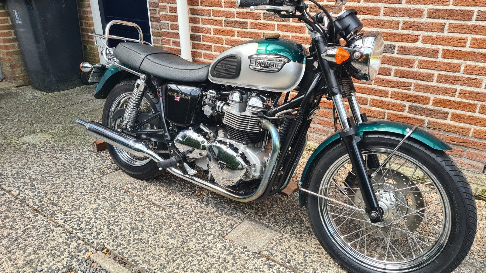 Triumph Bonneville, Motoren, Motoren | Triumph, 2 cilinders, 790 cc, Motorrijbewijs A, Gebruikt