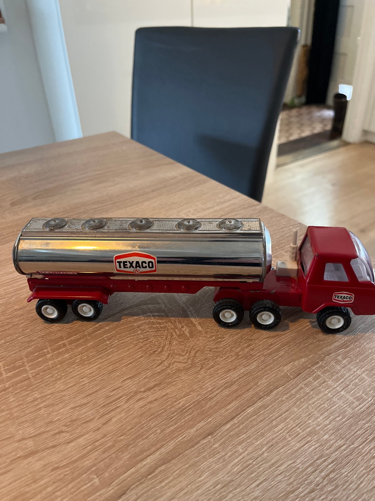 Vintage Texaco tankwagen Buddy L speelgoedtruck, Ophalen of Verzenden, Gebruikt