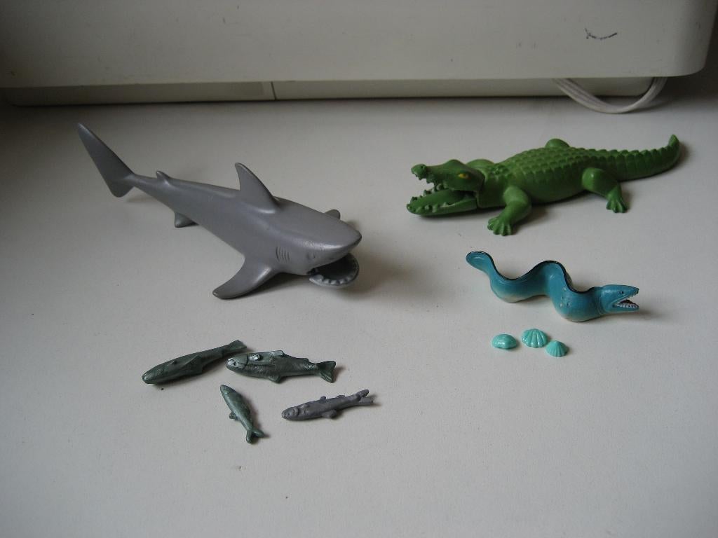playmobil haai krokodil en kleine waterdieren, Ophalen of Verzenden, Zo goed als nieuw