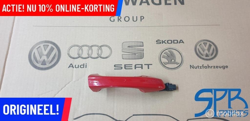 GOLF 7 LY3D KEYLESS Deurgreep Rechtsvoor PORTIERGREEP RECHTS, Volkswagen, Nieuw, Ophalen of Verzenden, Volkswagen