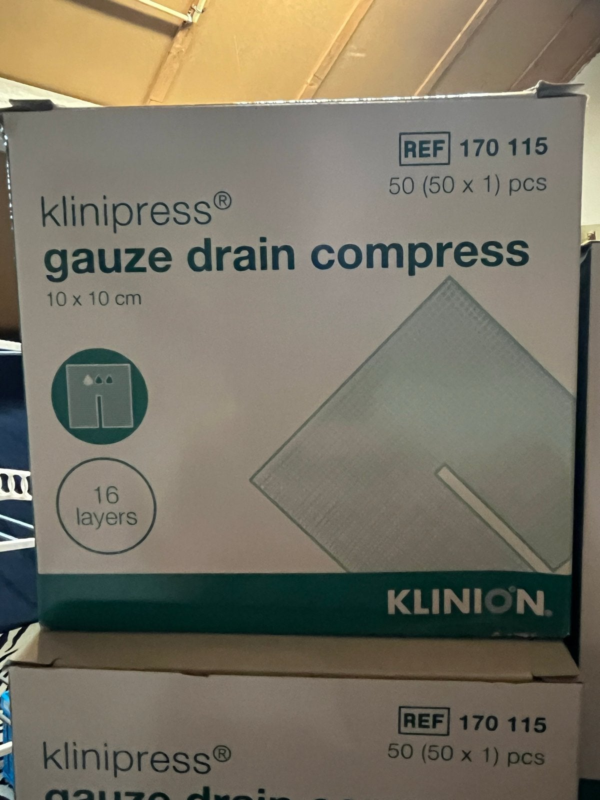Klinion splitcompress nieuw, Ophalen of Verzenden, Nieuw