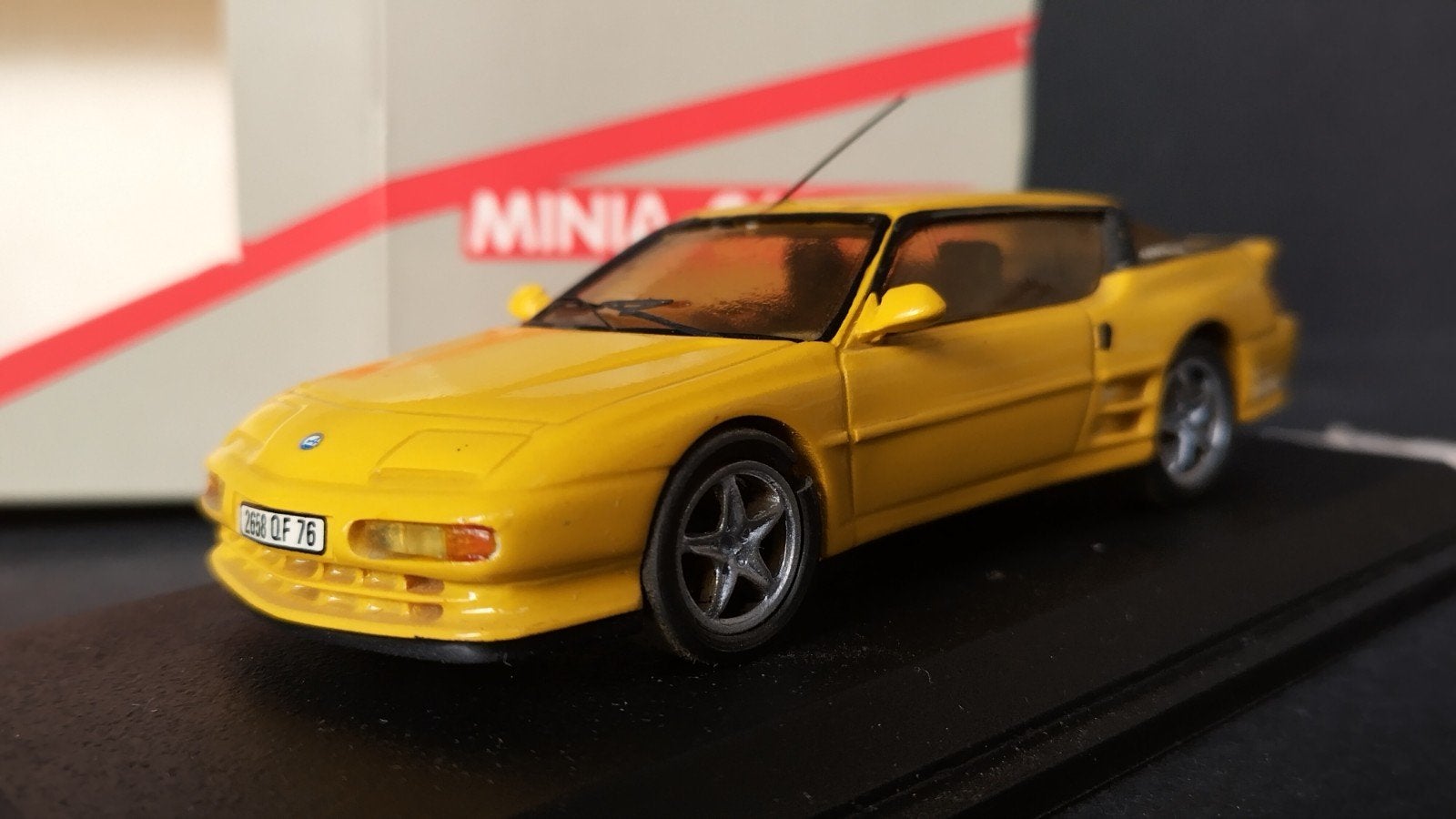 Renault Alpine A610 Turbo 1:43 Minicars 43 Pol, Overige merken, Auto, Verzenden, .