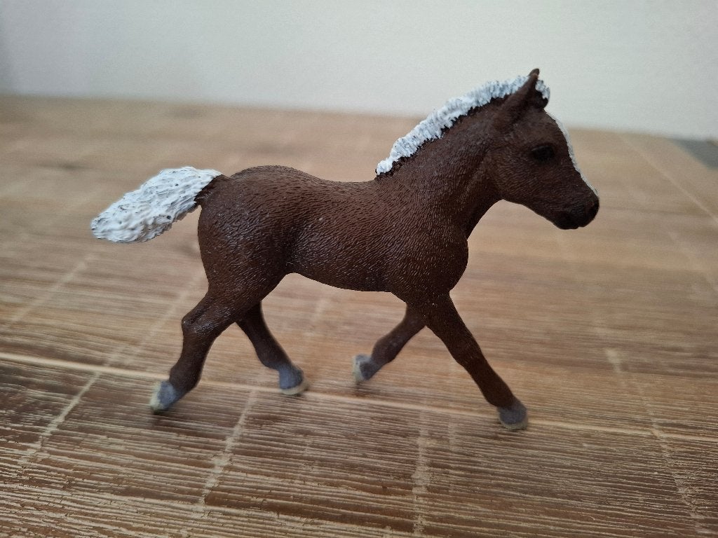 Schleich 13899 Schwarzwalder veulen paard, Ophalen of Verzenden, Zo goed als nieuw