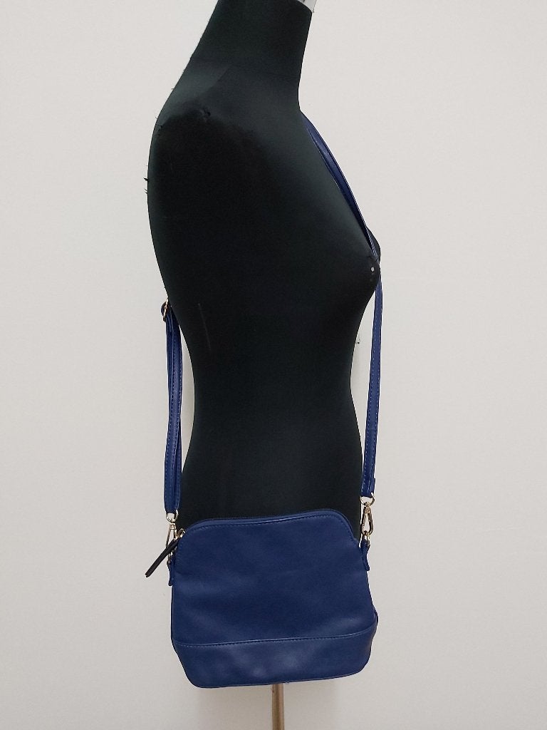 Tas24 - Donkerblauw tasje 24b x 20h (1), Ophalen of Verzenden, Blauw, Handtas