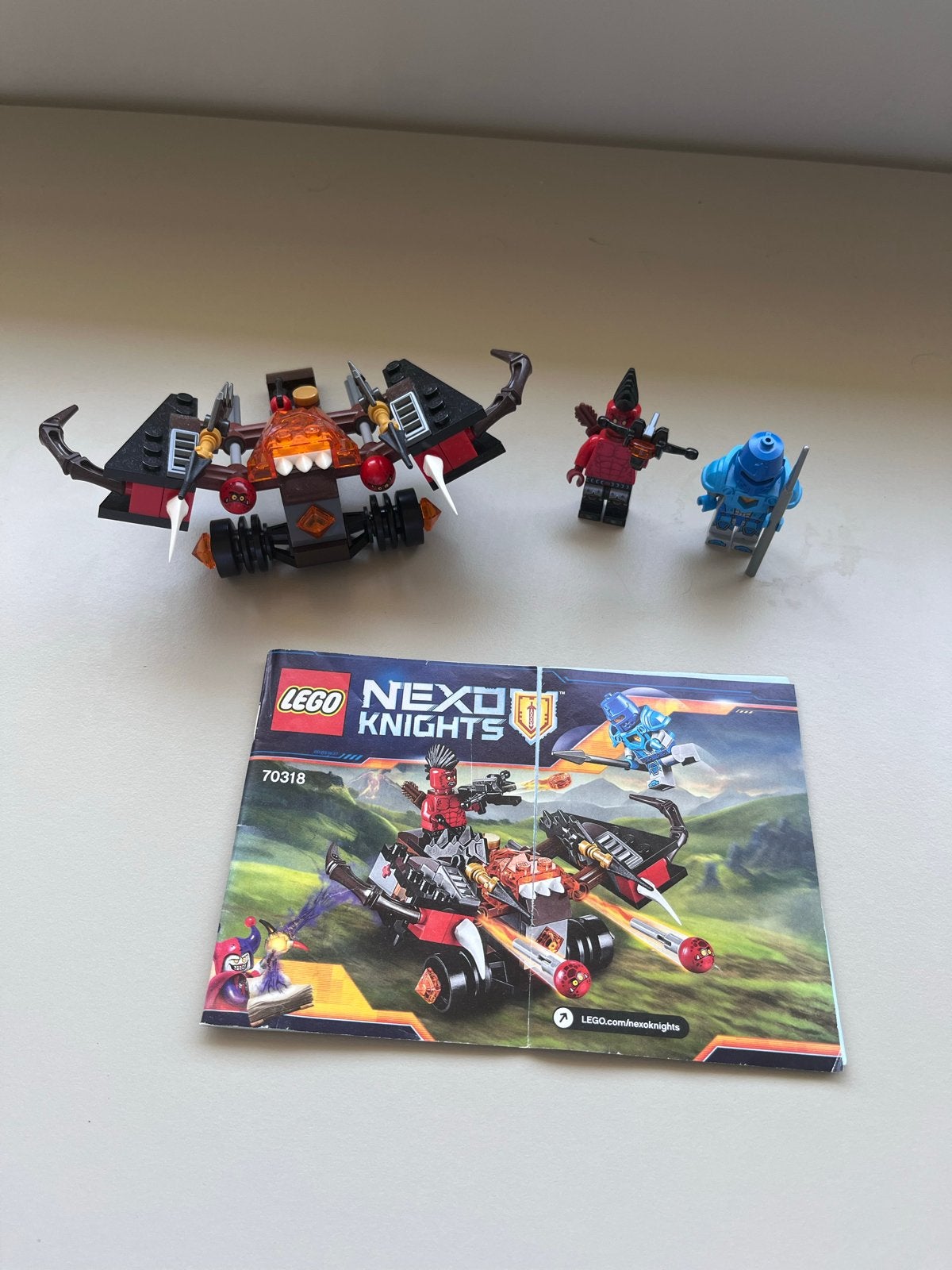 LEGO Nexo Knights 70318: Goblin Katapult, Lego, Ophalen of Verzenden, Zo goed als nieuw, Compleet