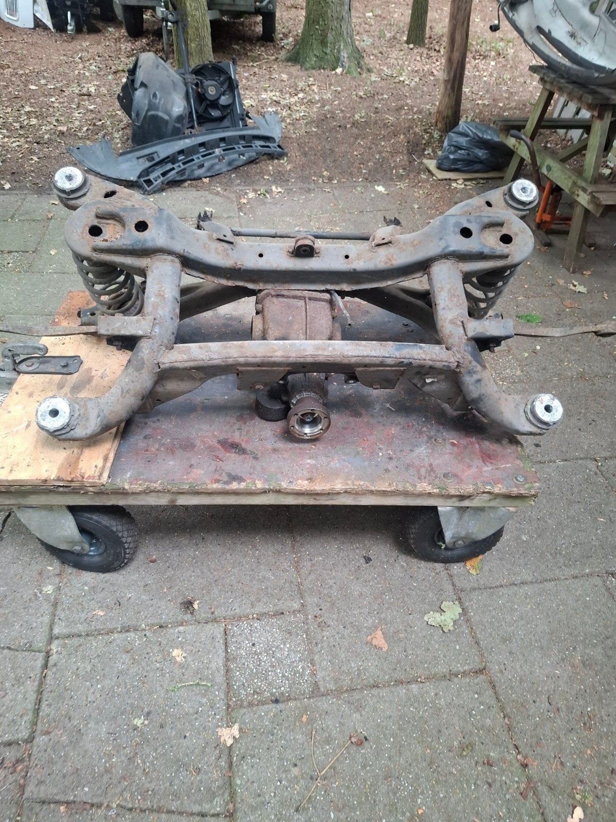subframe achter x type 2.5 en 3.0 heel!, Ophalen, Gebruikt, Jaguar