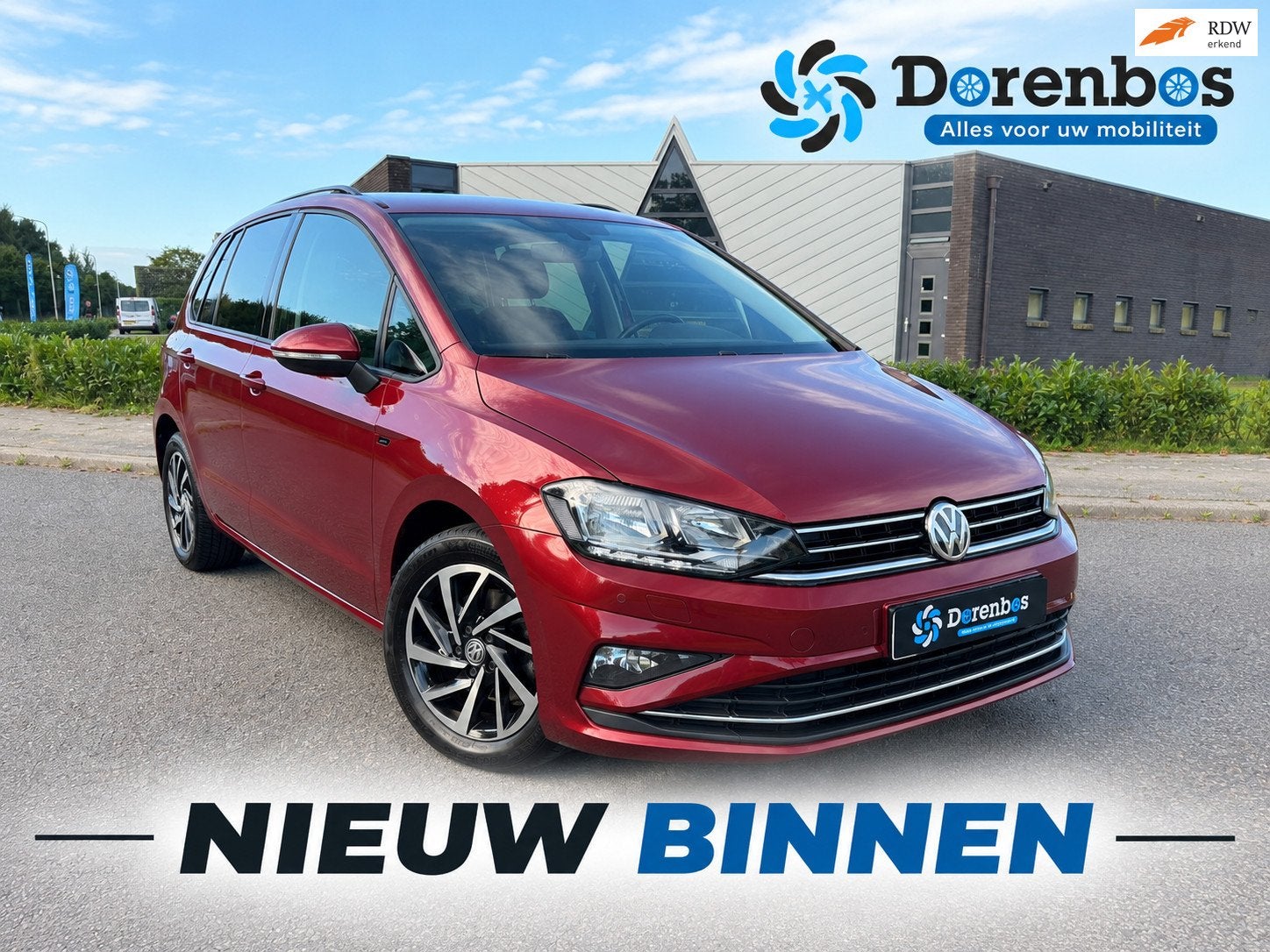 Volkswagen Golf Sportsvan 1.5 TSI ACT Comfortline| Automaat|, Auto's, Automaat, Dealer onderhouden, Stof, Gebruikt