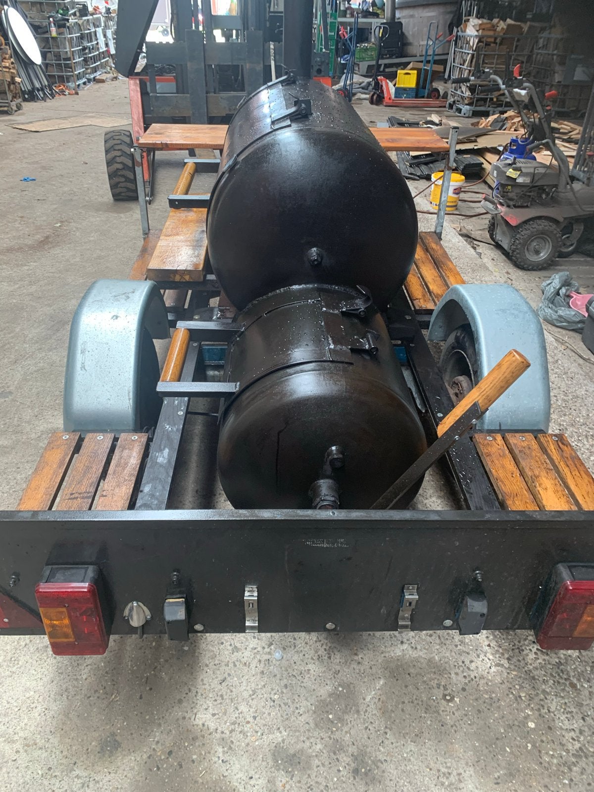 Professionele Smoker BBQ Trailer - Klaar voor gebruik, Ophalen
