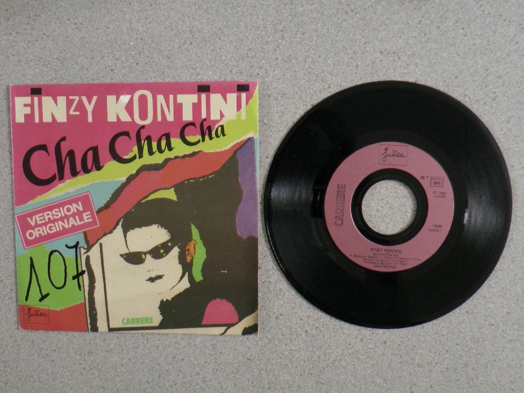 Finzy Kontini - Cha cha cha VINYL SINGLE, Gebruikt, 7 inch, Pop, Fotohoes