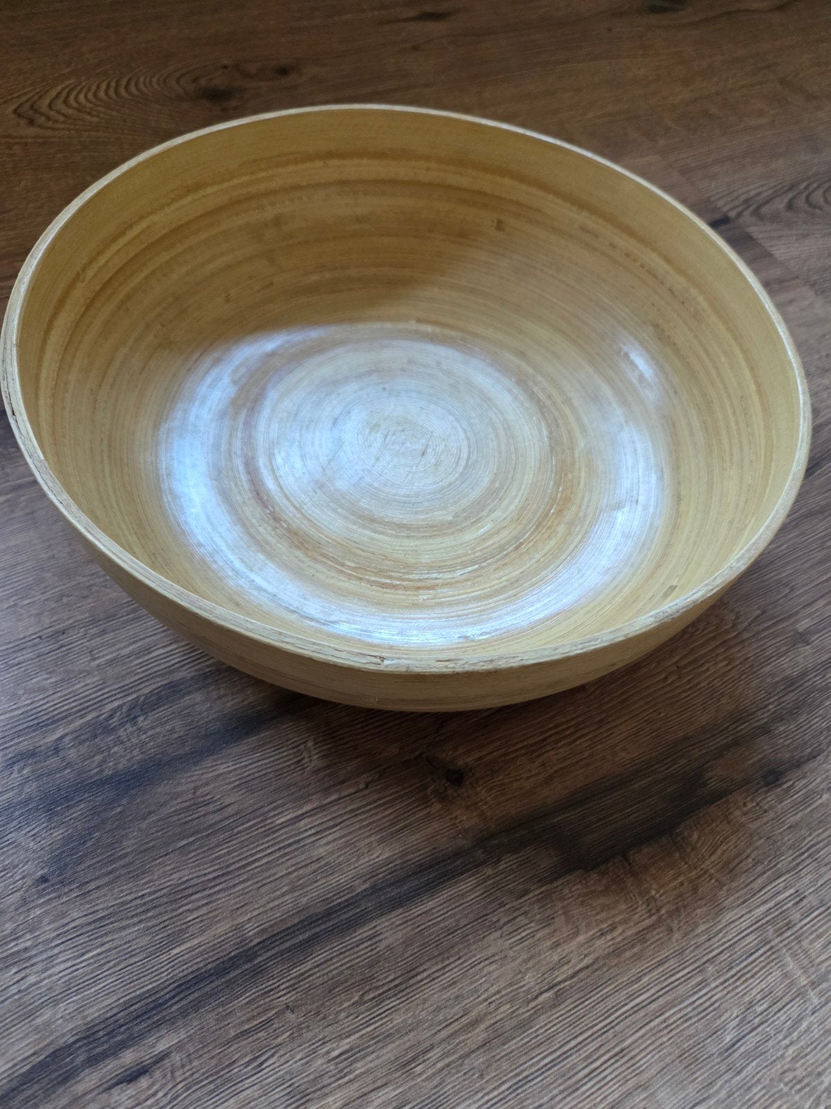 bamboe schaal, Huis en Inrichting, Woonaccessoires | Schalen en Manden, Ophalen of Verzenden