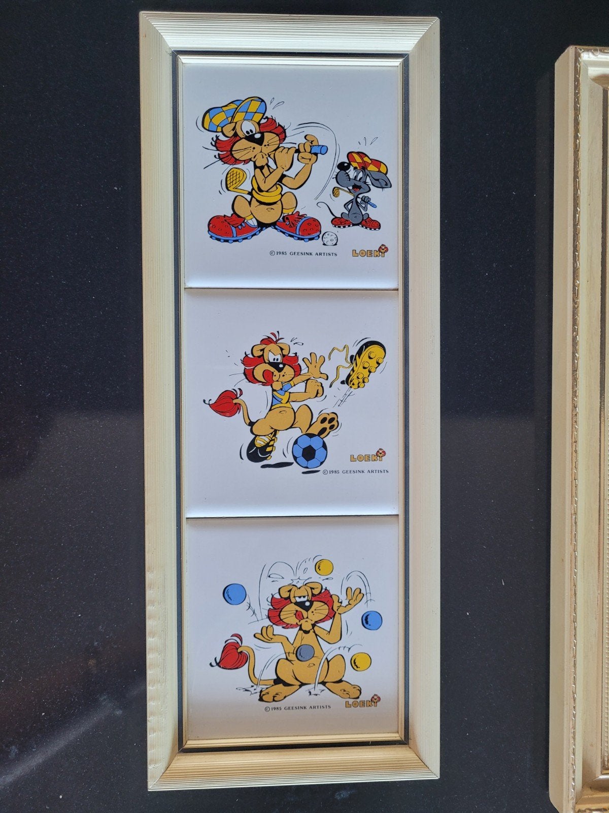 Loeki de Leeuw Tegels Geesink Artists 1985, Ophalen