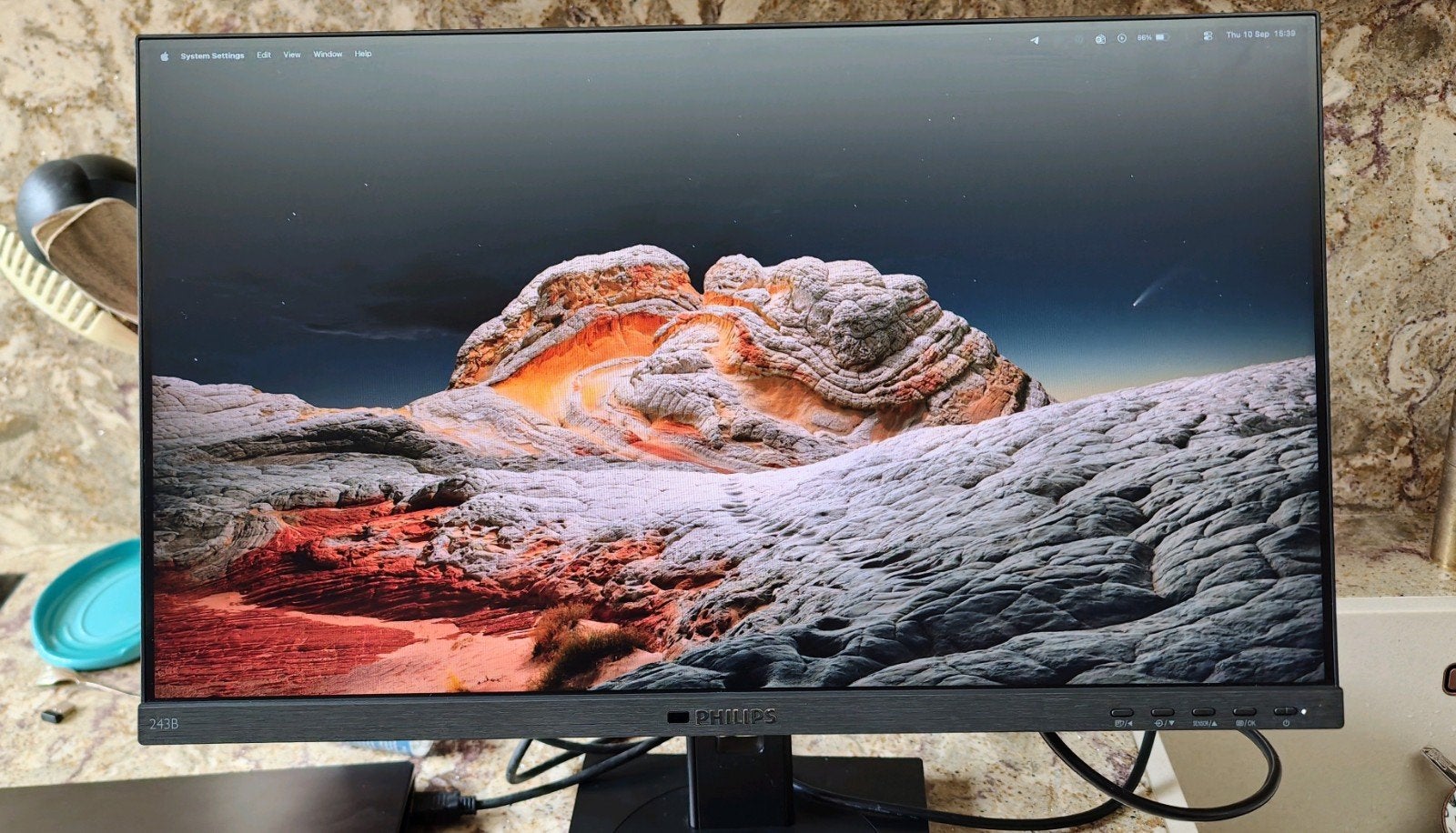 Philips 243B1 Full HD Monitor 75hz Te Koop, Computers en Software, Ophalen, Philips, In hoogte verstelbaar, Full HD
