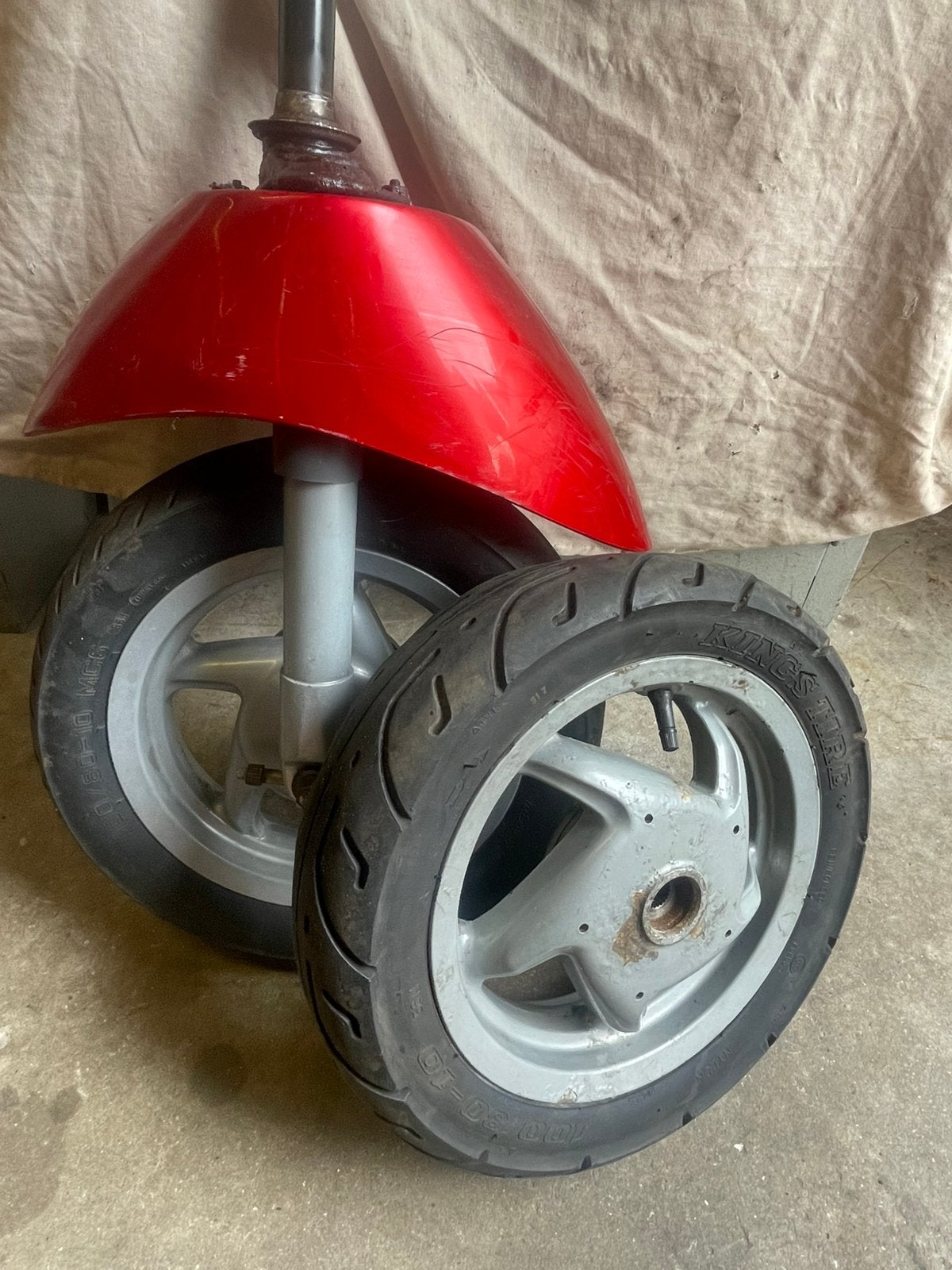 Zip type 1/2/3 velgen/vork, Fietsen en Brommers, Brommeronderdelen | Scooters, Gebruikt, Piaggio, Overige typen, Ophalen
