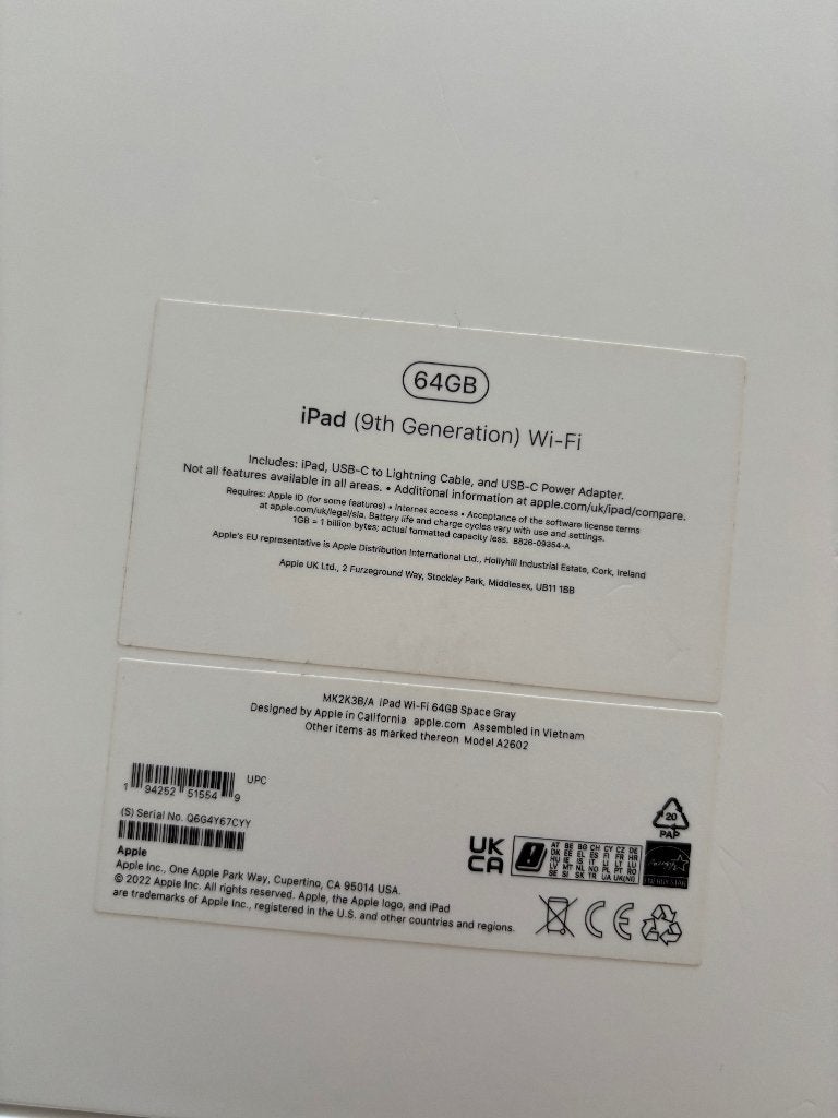 Foto 6 van iPad 9th Generation 64GB + Apple Pencil - MINT in Box