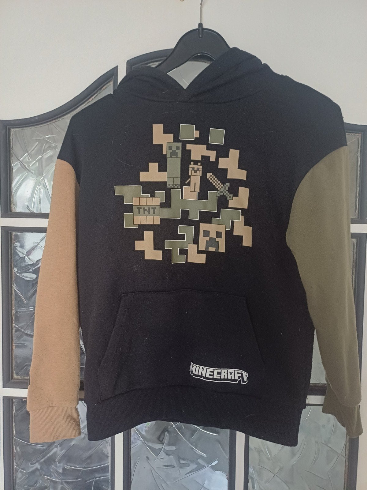 Minecraft hoodie, maat 146, Kinderen en Baby's, Jongen of Meisje, Trui of Vest, Ophalen of Verzenden, Zo goed als nieuw
