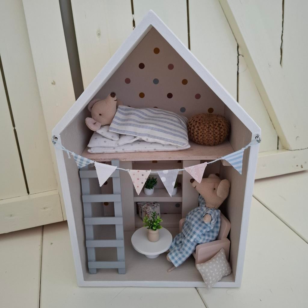 Poppenhuis/muizenhuis/ tinydollhouse, Ophalen of Verzenden, Nieuw, Poppenhuis