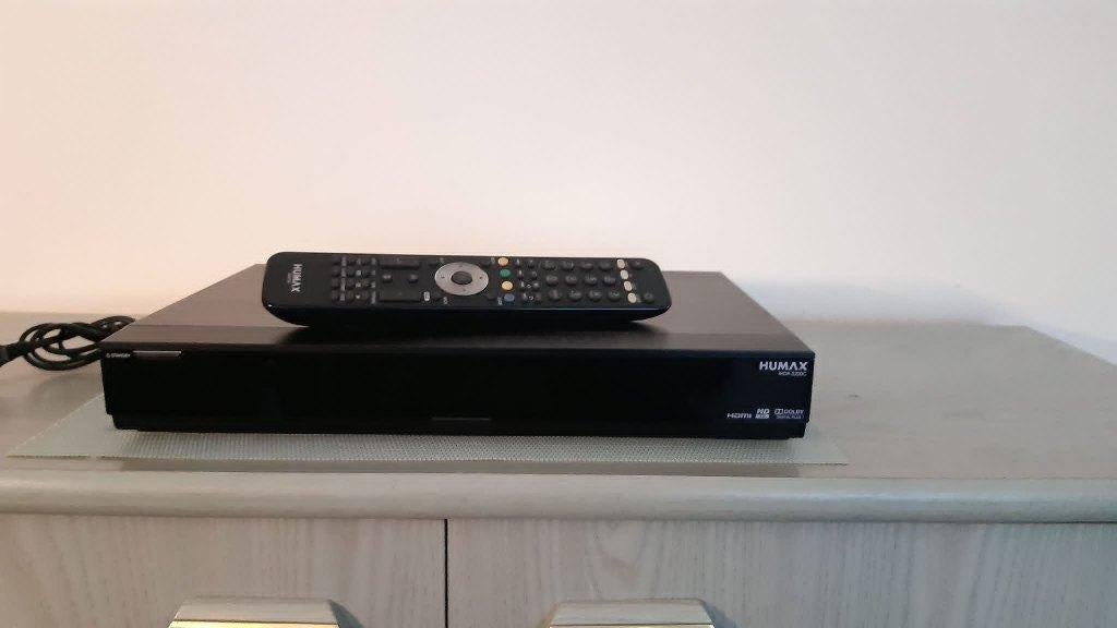 Ziggo ontvanger Humax IHDR-5200c met 500gb Hdd, Ophalen of Verzenden, Zo goed als nieuw, Decoder