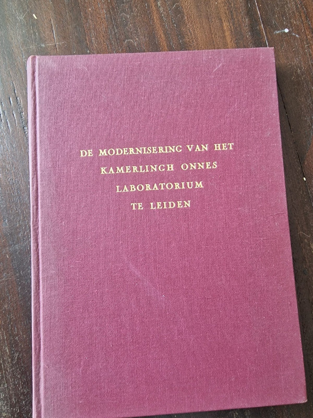 Modernisering Kamerlingh Onnes Laboratorium Leiden, Boeken, Techniek, Gelezen, Overige onderwerpen, Ophalen of Verzenden