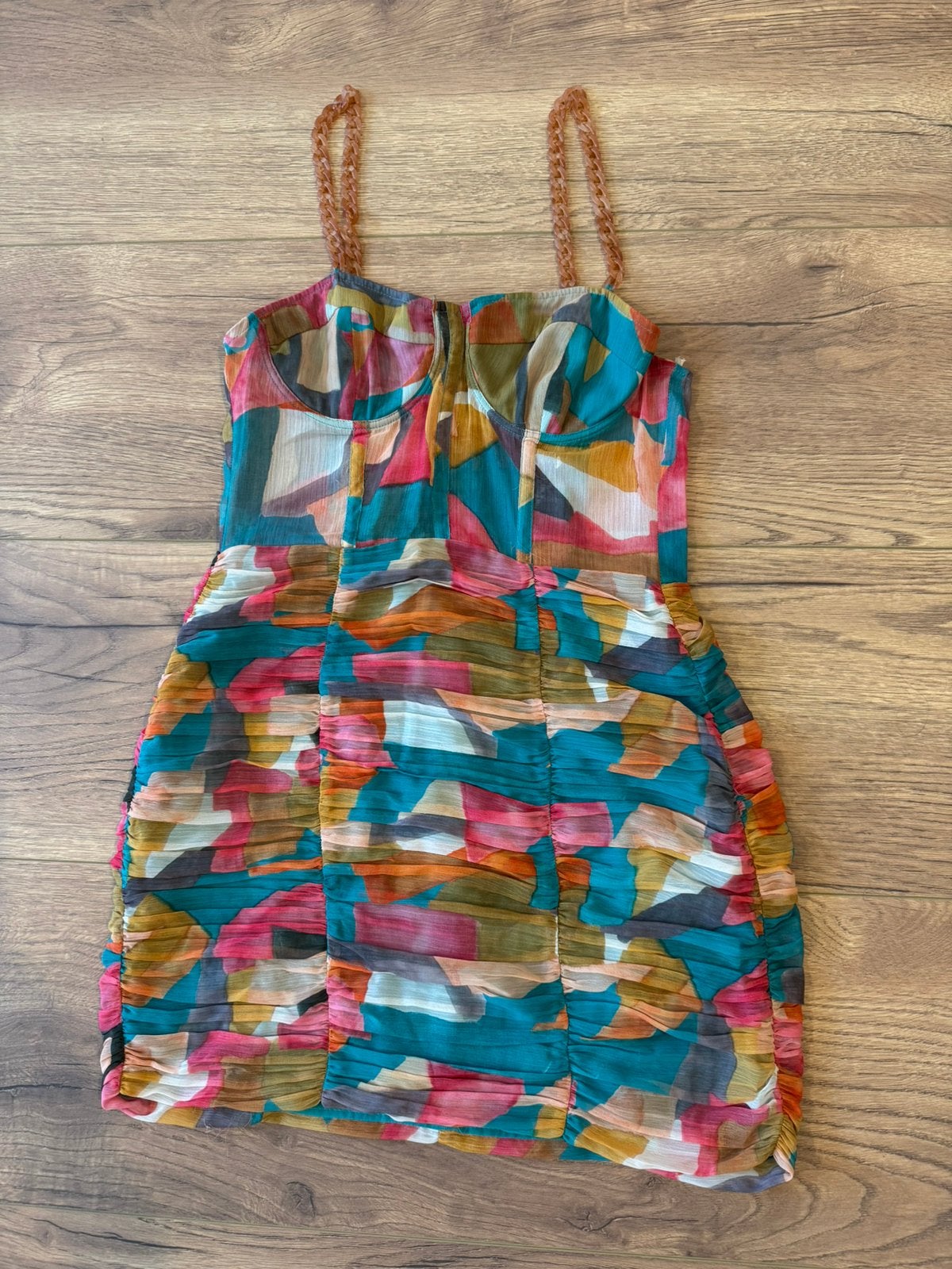 Zara jurkje, Kleding | Dames, Maat 38/40 (M), Meerkleurig, Zara, Ophalen of Verzenden