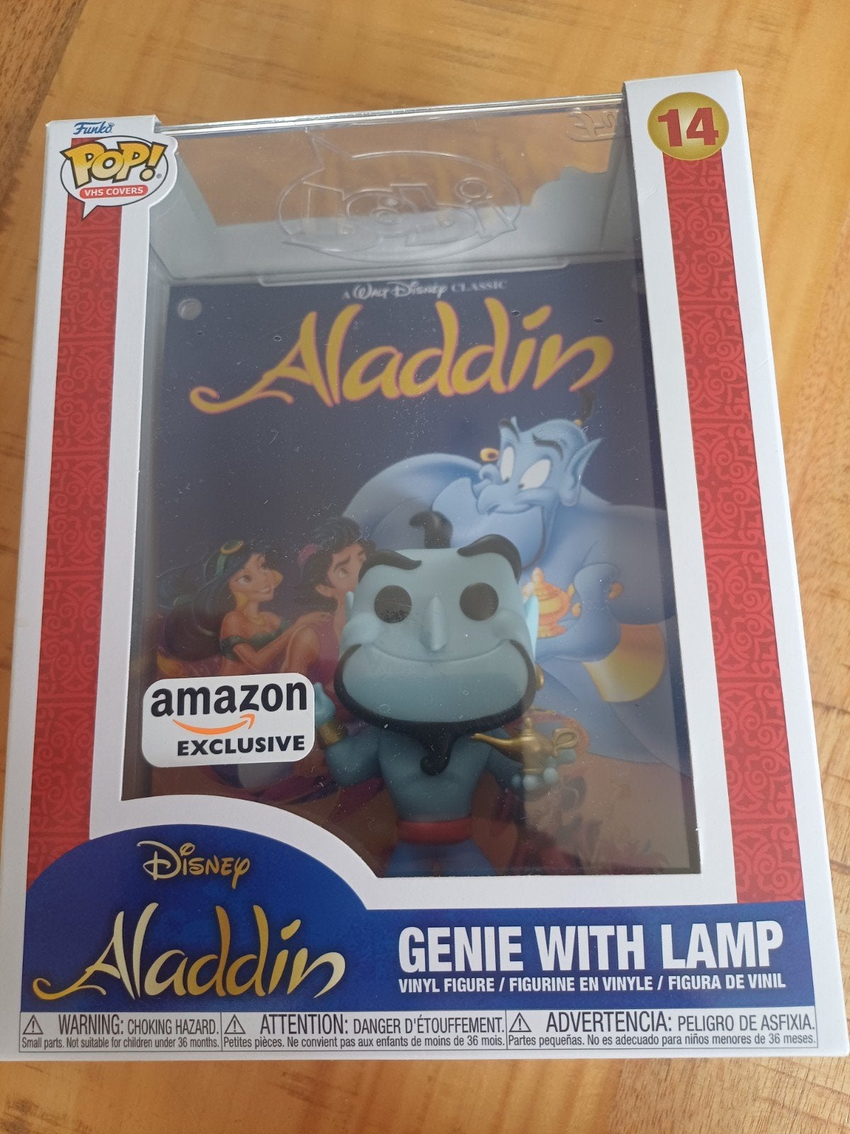 Funko Pop! Disney: Aladdin (1992) – Genie with Lamp VHS Cove, Ophalen of Verzenden, Nieuw
