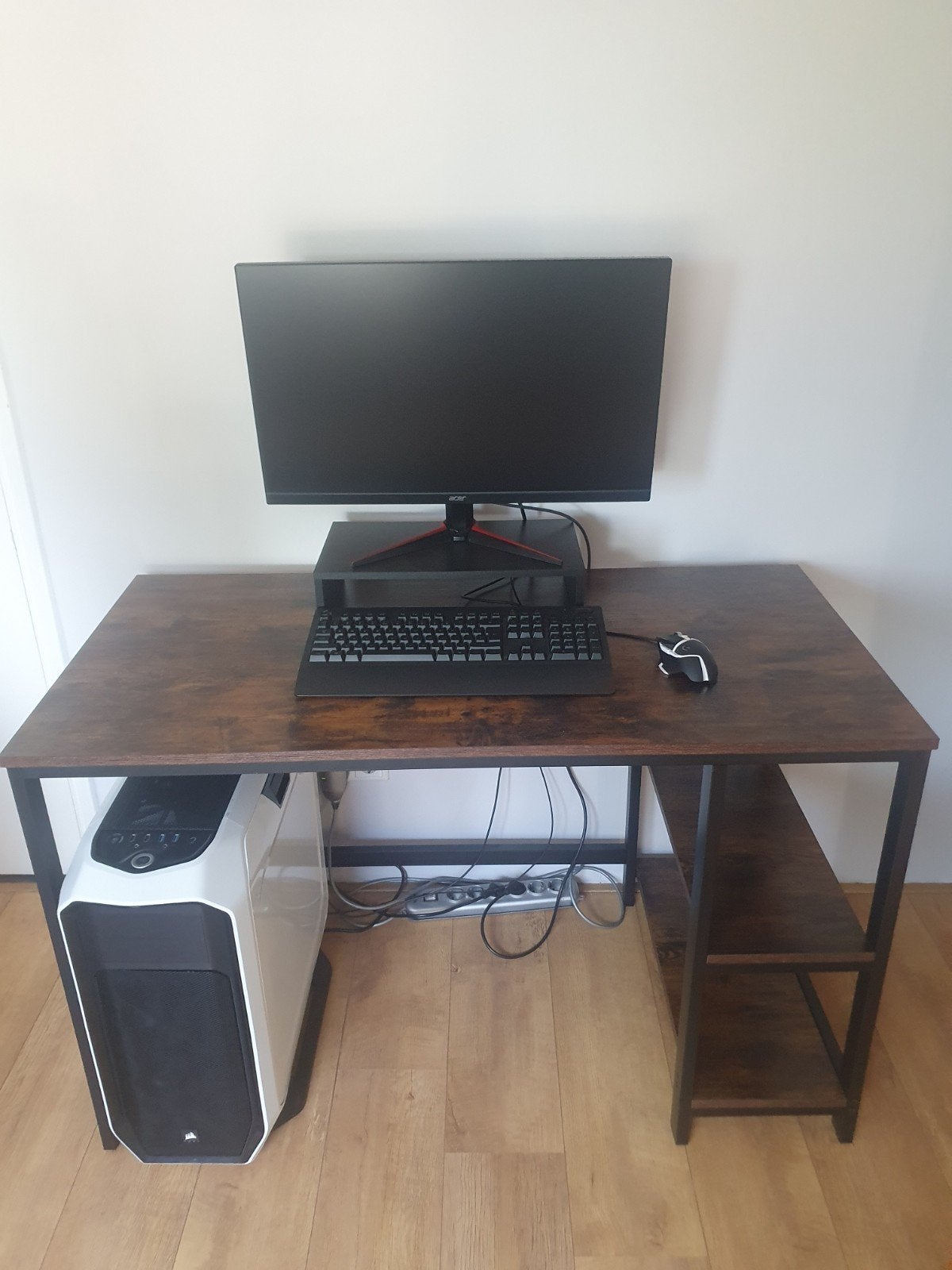 Bureau, Ophalen, Demontabel, 120 cm, Zo goed als nieuw