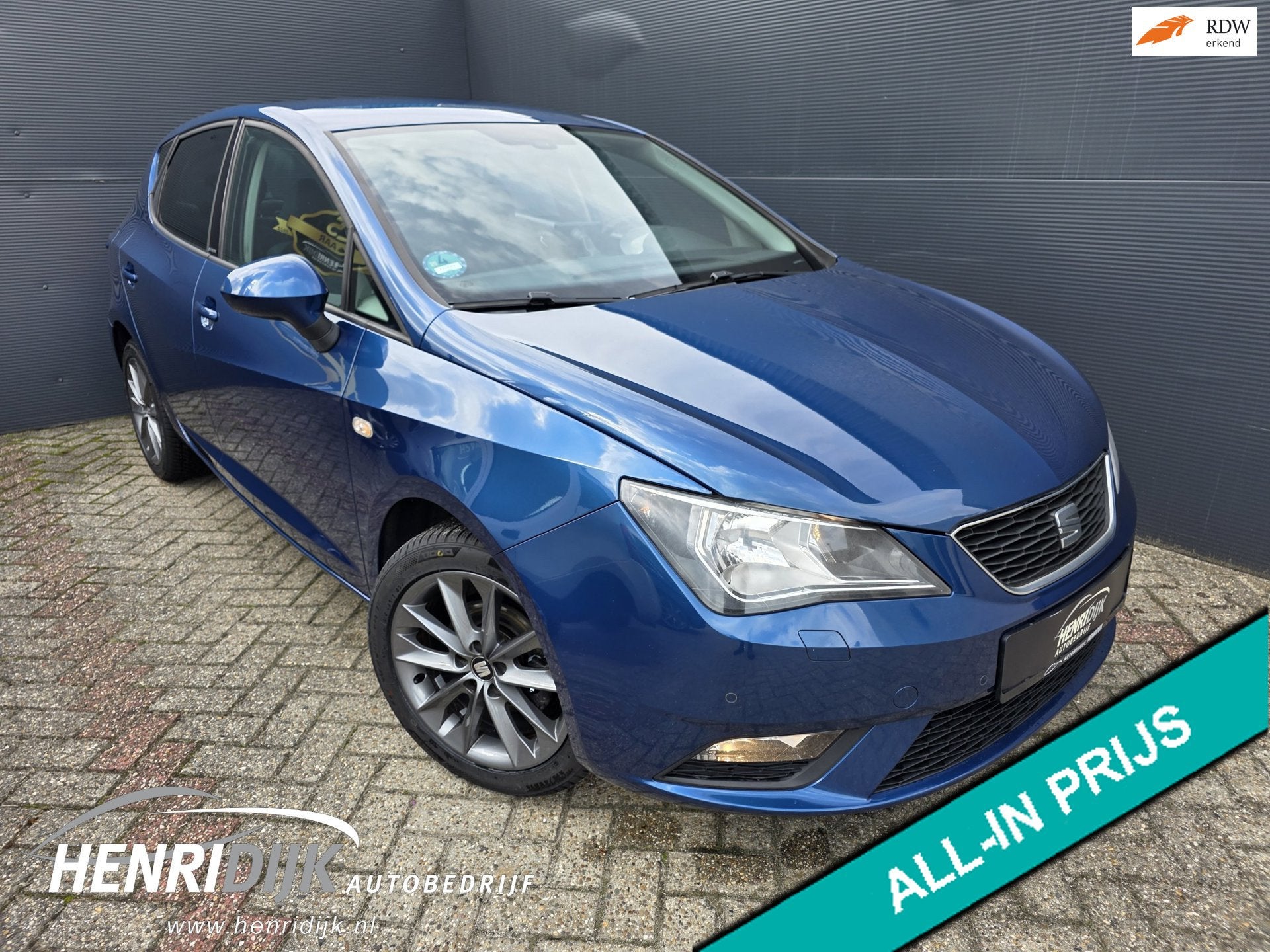 SEAT Ibiza 1.2 TSI I-TECH Cruise / Navi / Clima / PDC / Stoe, Voorwielaandrijving, Dealer onderhouden, Gebruikt, Zwart