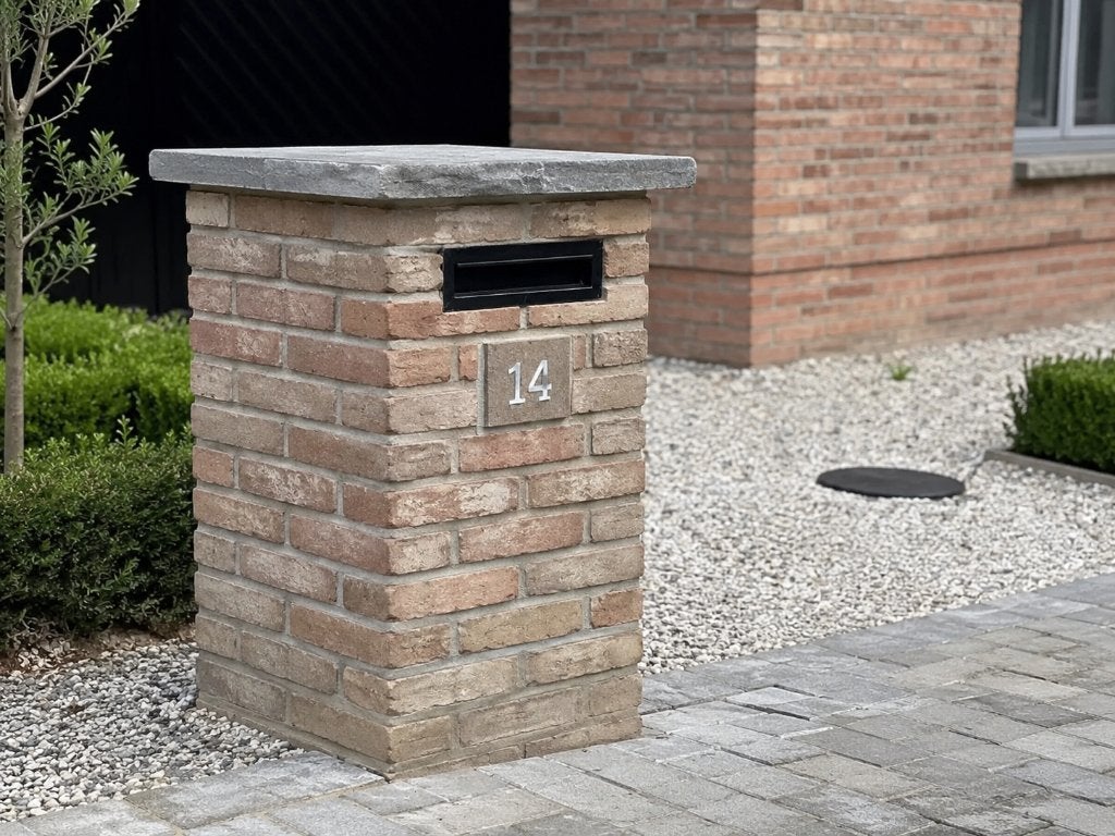 GEMETSELDE BRIEVENBUS, Tuin en Terras, Brievenbussen, Nieuw, Ophalen of Verzenden