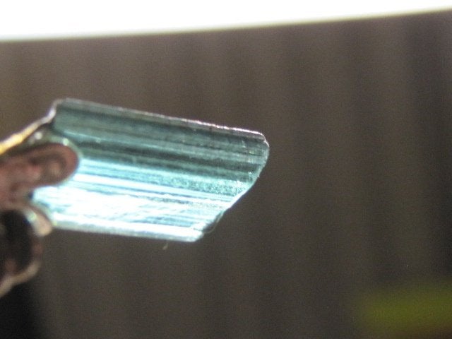 han. 4x edelsteenhanger INDIGOLIET (1) bijzonder, Overige voorstellingen, Nieuw, Steen of Mineraal, Met edelsteen