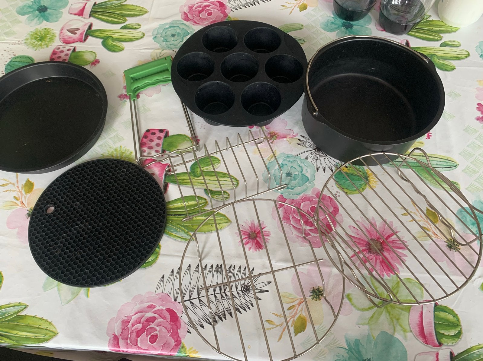 Philips xl Airfryer Accessoires Set - Zo goed als nieuw, Ophalen, Zo goed als nieuw, Airfryer