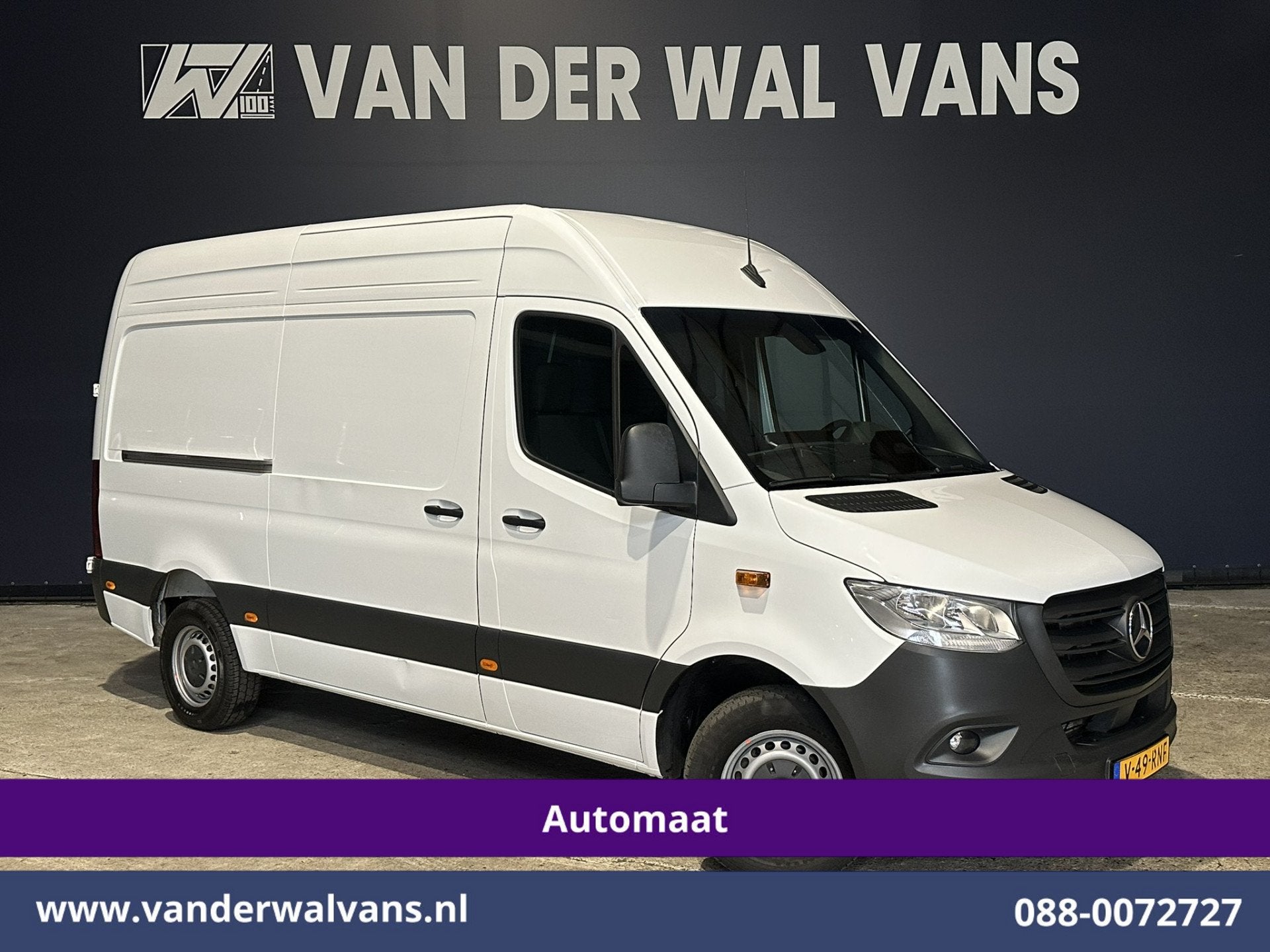 Mercedes-Benz Sprinter 317 CDI 170pk 9G-Tronic Automaat L2H2, Auto's, Automaat, Dealer onderhouden, Gebruikt, 4 cilinders