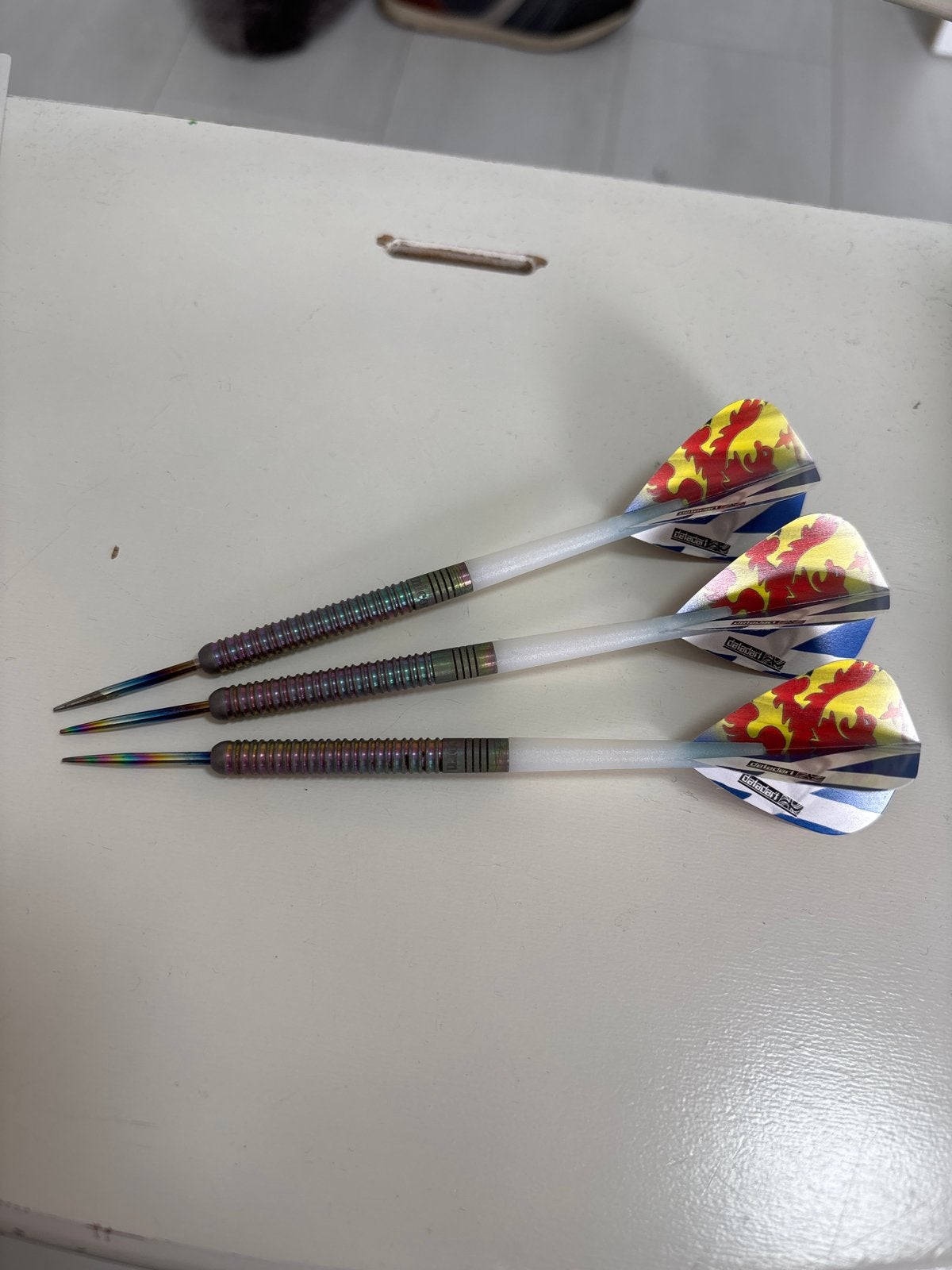 Gary Anderson Unicorn DNA Darts 23g - Gebruikt, Ophalen of Verzenden, Gebruikt, Pijlen