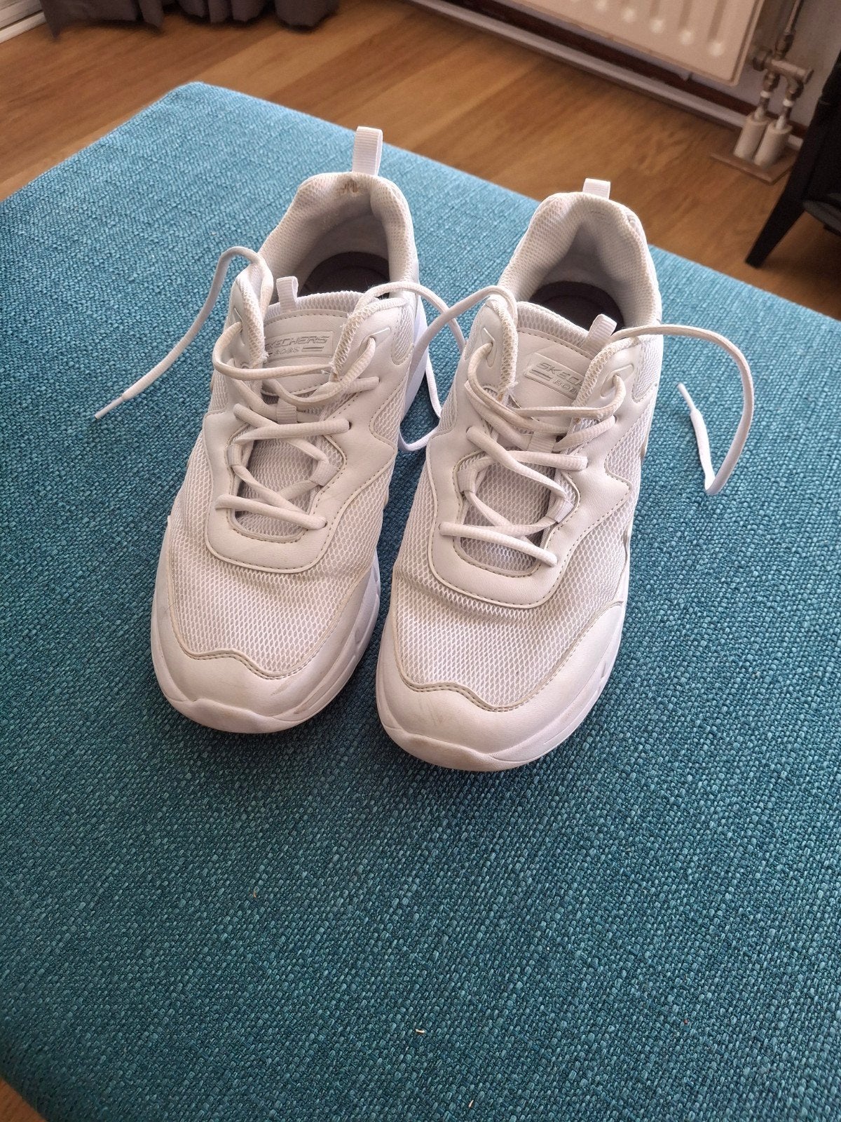 Skechers Bobs witte sneakers - Maat 41, Ophalen, Skechers Bobs, Wit, Sneakers of Gympen