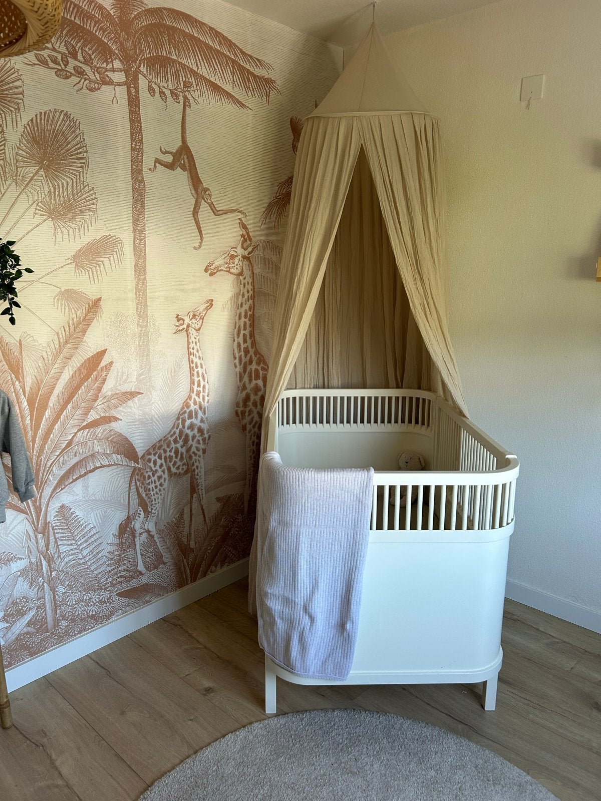Sebra Meegroeibed Baby & Junior - Classic White, Kinderen en Baby's, Kinderkamer | Bedden, Ophalen, Gebruikt, 70 tot 85 cm, Minder dan 140 cm