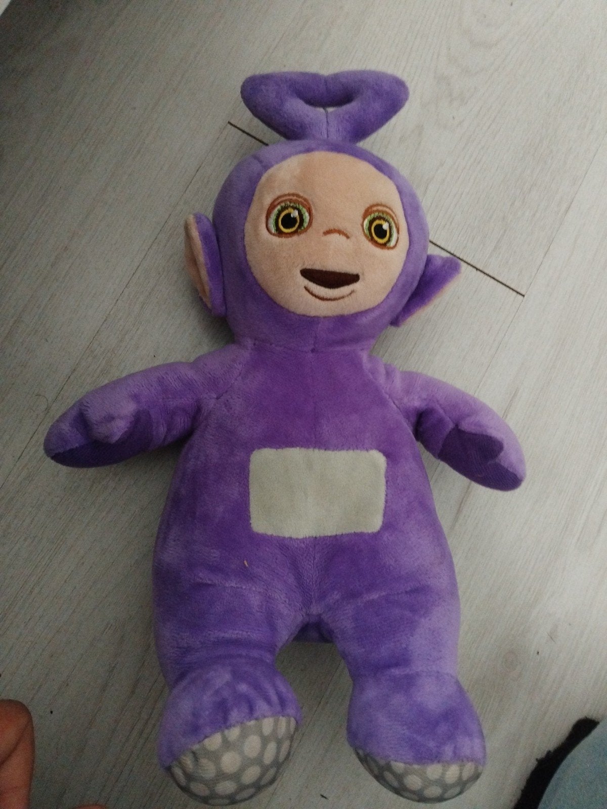 Teletubbie Tinky Winky knuffel, Overige merken, Overige karakters, Overige typen, Zo goed als nieuw
