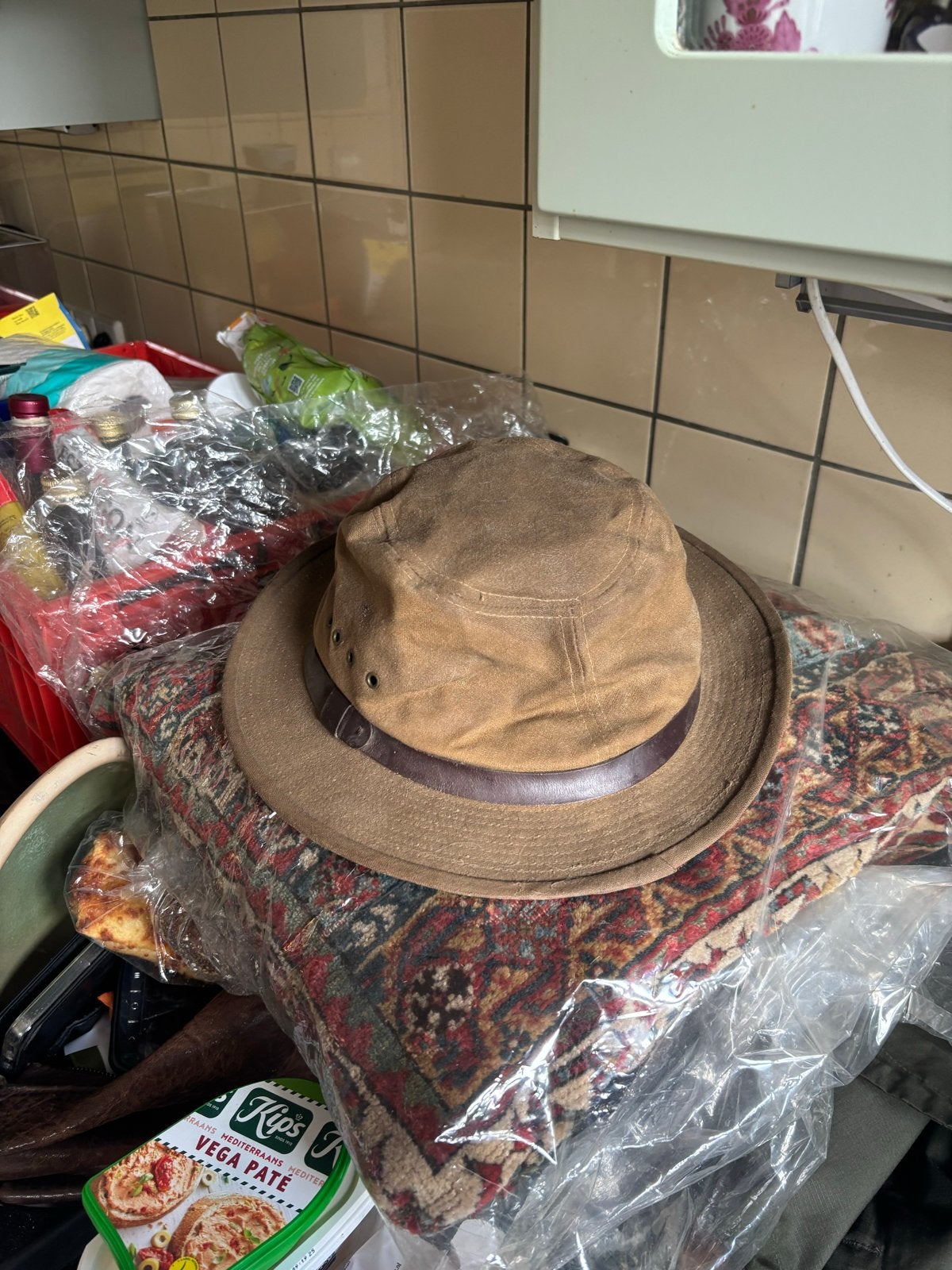Filson Hoed - gebruikt, Kleding | Heren, Ophalen, Zo goed als nieuw, Hoed