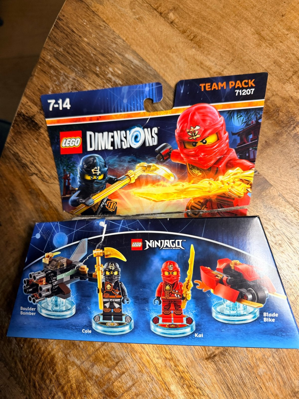 LEGO Dimensions Ninjago Team Pack 71207 - Cole & Kai, Ophalen, Zo goed als nieuw, Overige merken