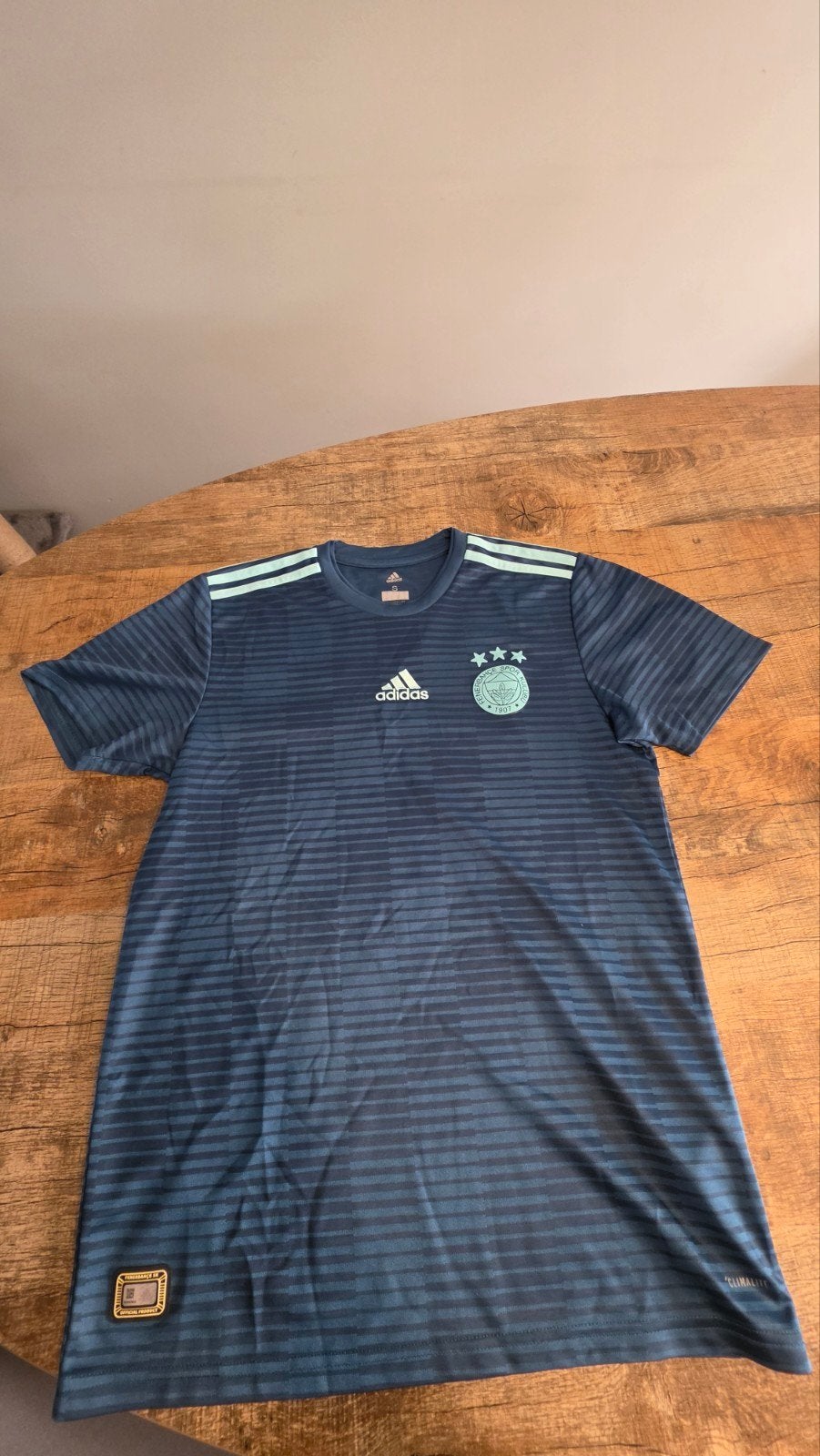 Fenerbahçe Adidas Uitshirt 2018/2019 - Maat S - Origineel, Maat S, Ophalen of Verzenden, Zo goed als nieuw, Shirt