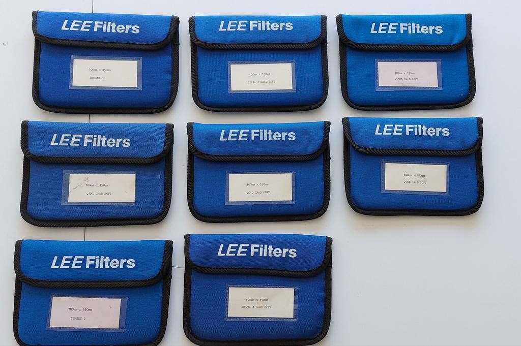 LEE Filters set: diverse filters voor fotografie, Audio, Tv en Foto, Fotografie | Filters, Overige merken, Overige typen, Ophalen of Verzenden