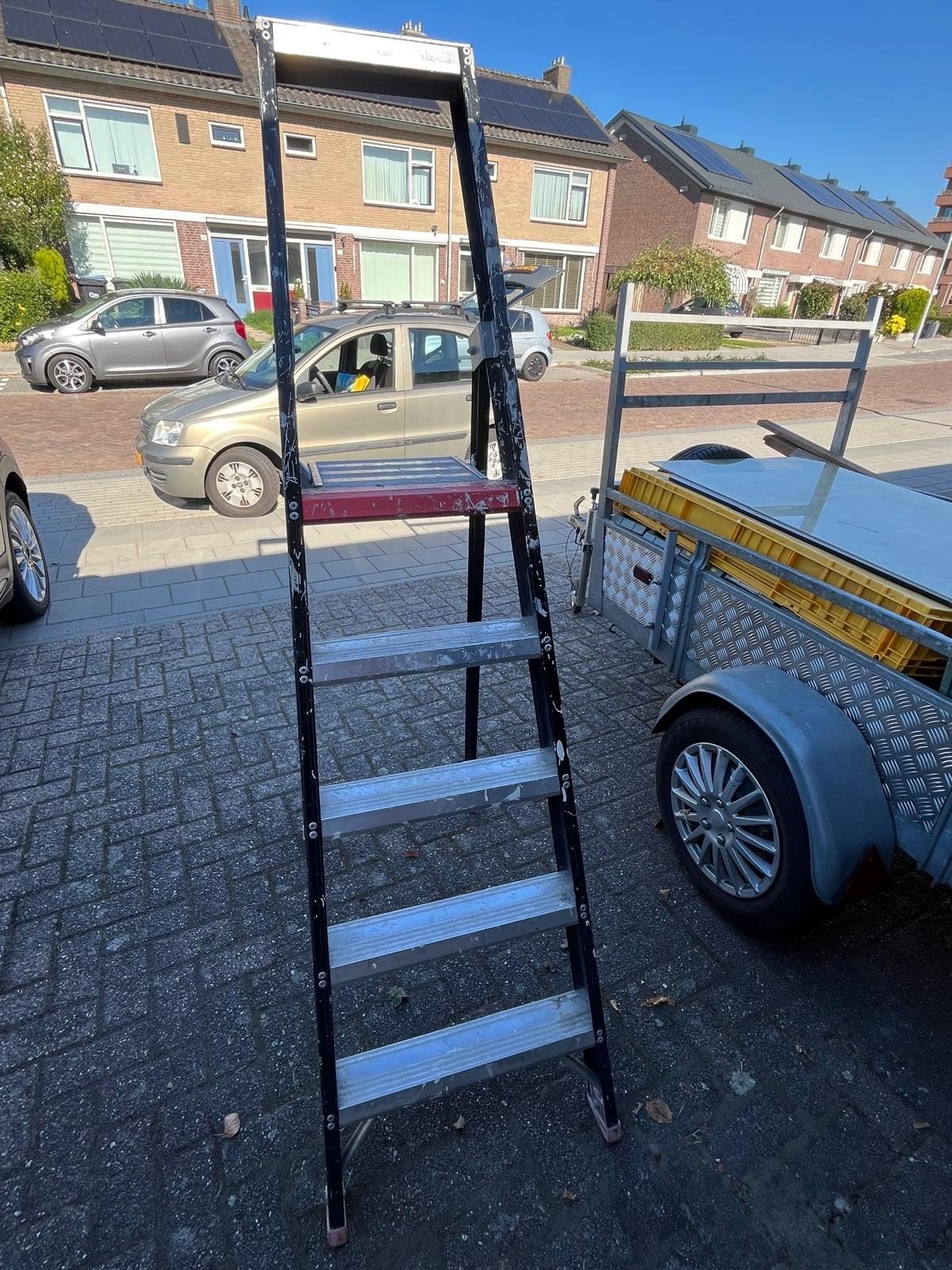 Altrex Taurus TGB 5 Professionele Trap, Ophalen, Gebruikt, Trap, Minder dan 2 meter