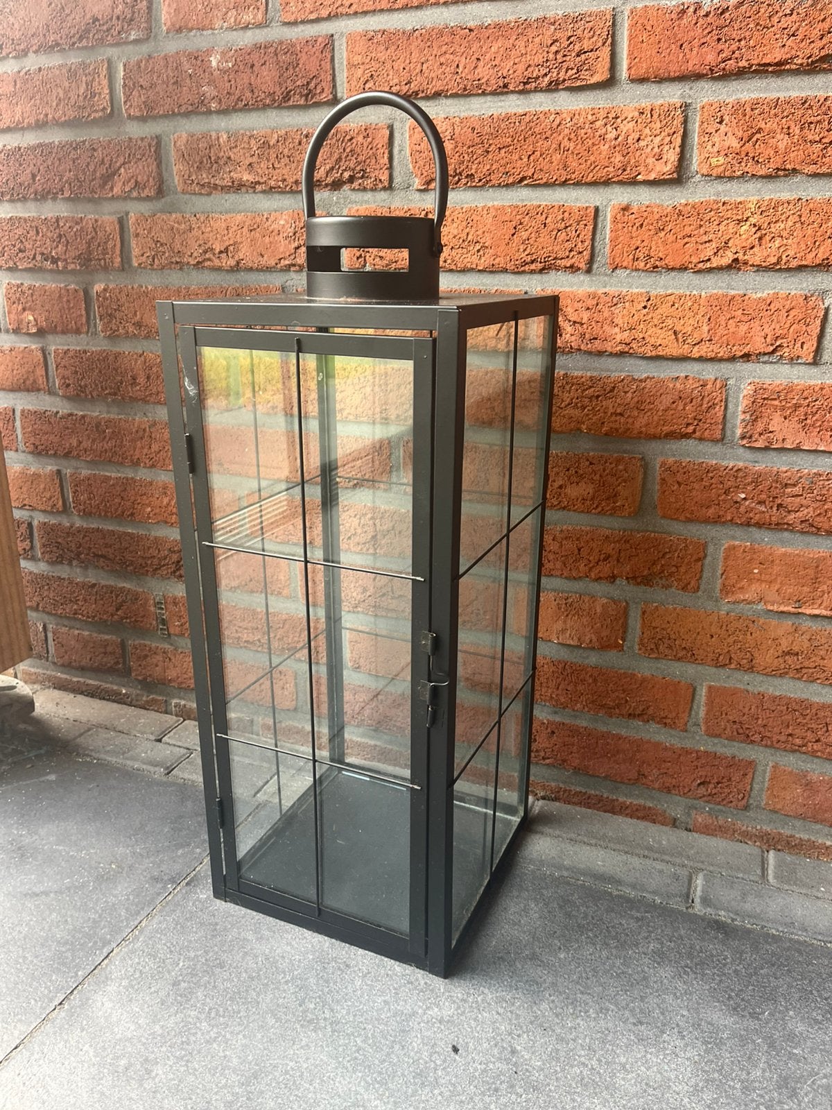 Windlicht, Huis en Inrichting, Woonaccessoires | Kandelaars en Kaarsen, Ophalen, Zo goed als nieuw, Windlicht