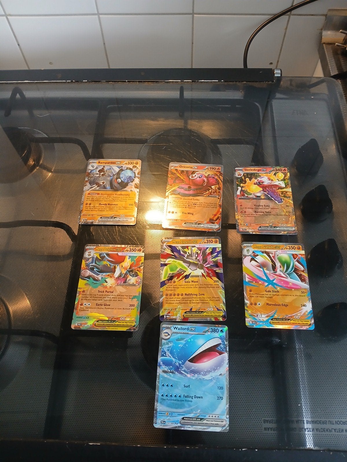 diverse pokemon "ex" kaarten zeldzaam, Ophalen, Nieuw, Meerdere kaarten, Foil