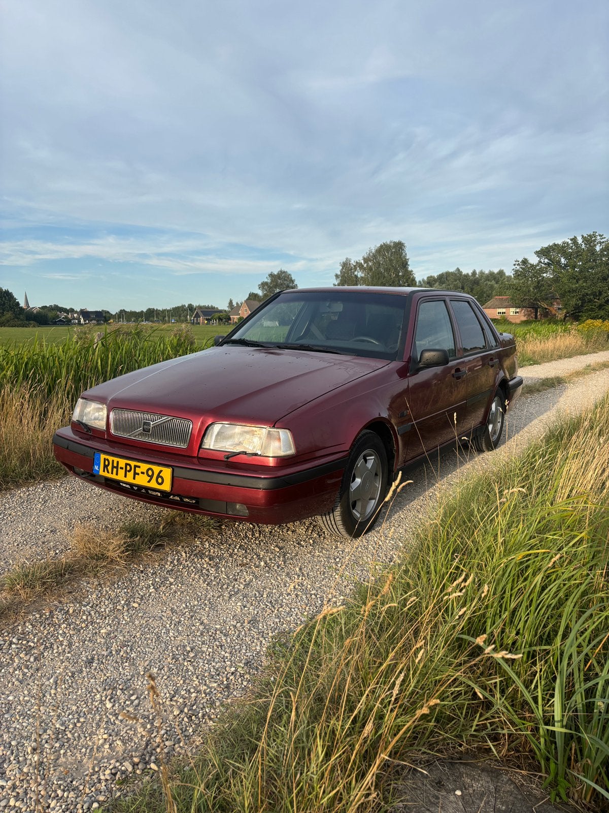 Volvo 460 1.8 I AUT 1997 Rood, Auto's, Stof, 4 cilinders, Sedan, 507 kg