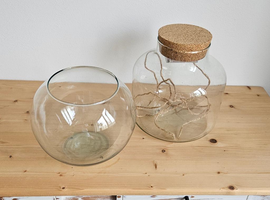 GRATIS Decoratieve vaas terrarium pot, Huis en Inrichting, Woonaccessoires | Vazen, Ophalen, Zo goed als nieuw, Overige kleuren