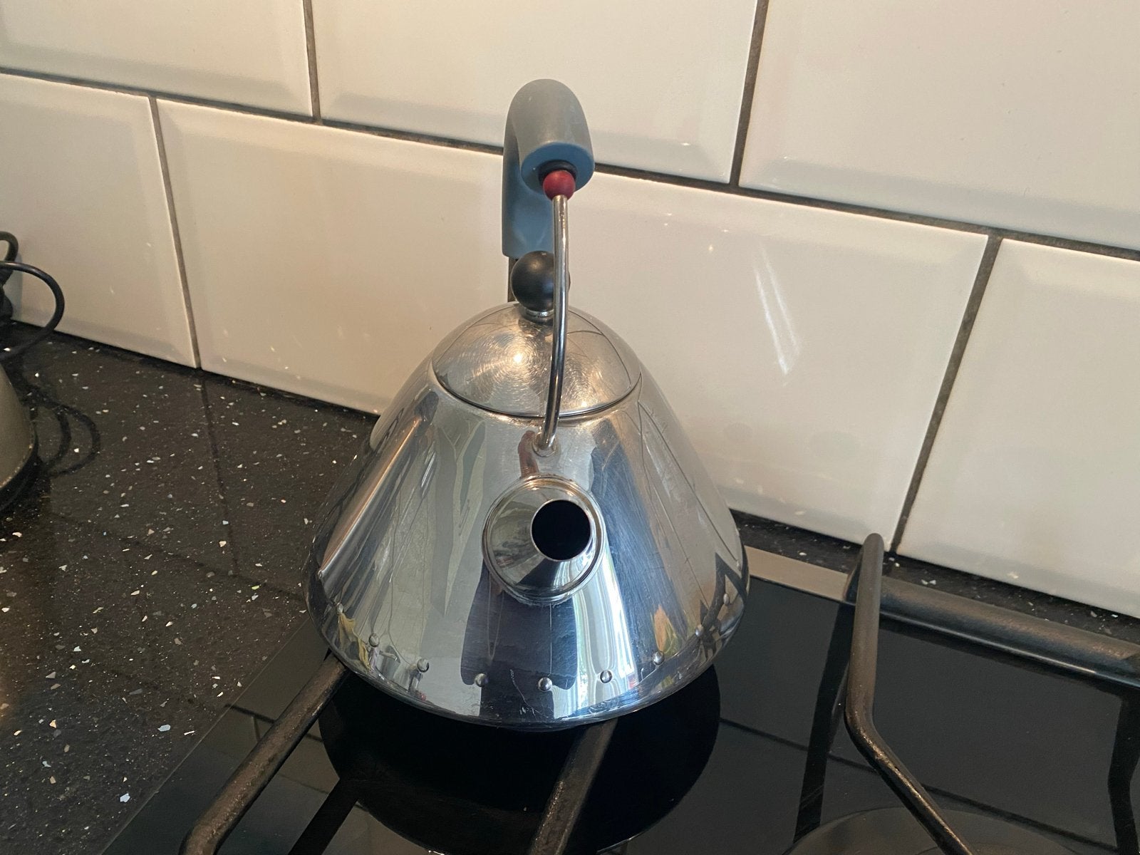 Alessi  fluitketel, 1 tot 2 liter, Ophalen, Gebruikt, Rvs